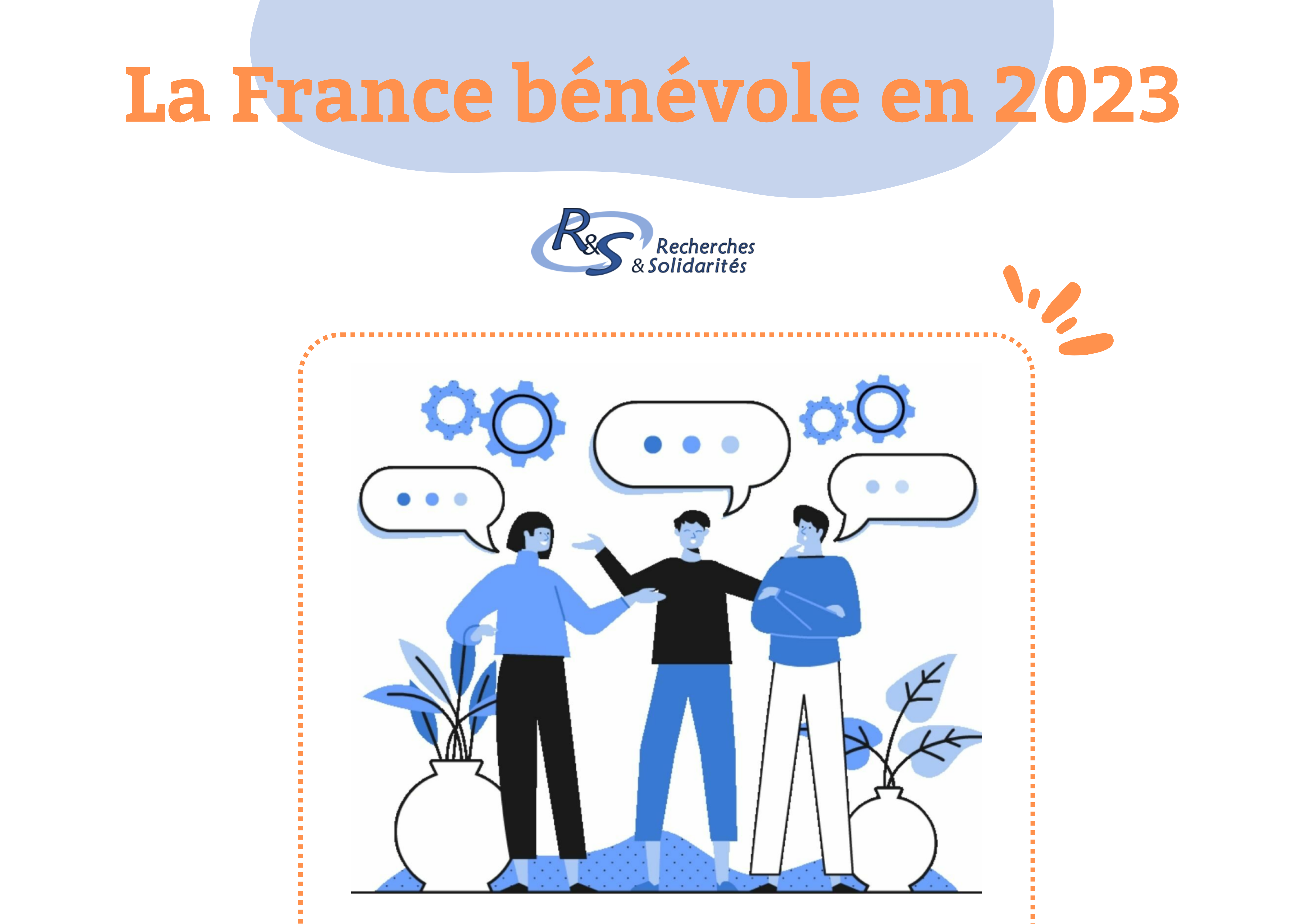 image du post 'Recherche & Solidarité publie La France bénévole en 2023'