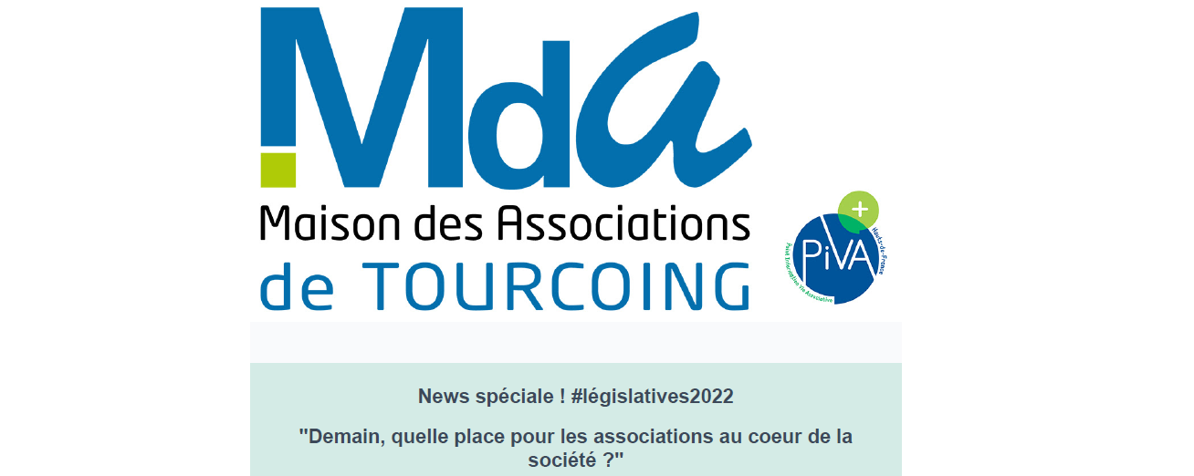 poster du post '#Législatives2022 - La MDA de Tourcoing interpelle les candidat.e.s aux élections législatives des 12 et 19 juin'