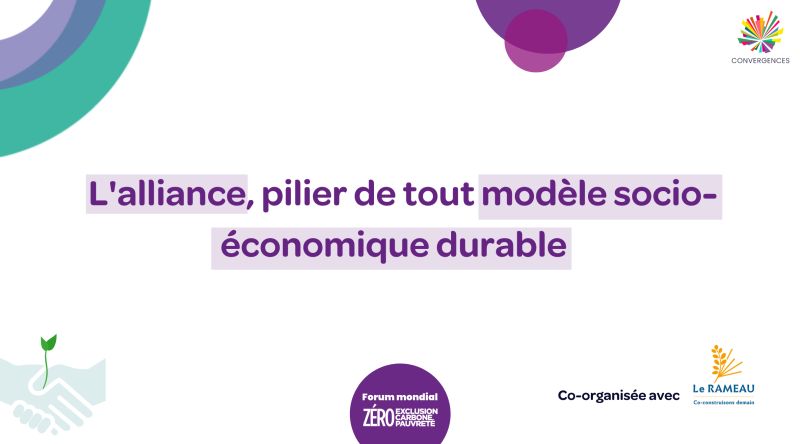 image du post 'Forum 3zéro - Le RNMA intervenait aux côté du Rameau sur la table-ronde "L’alliance, pilier de tout modèle socio-économique durable ?"'