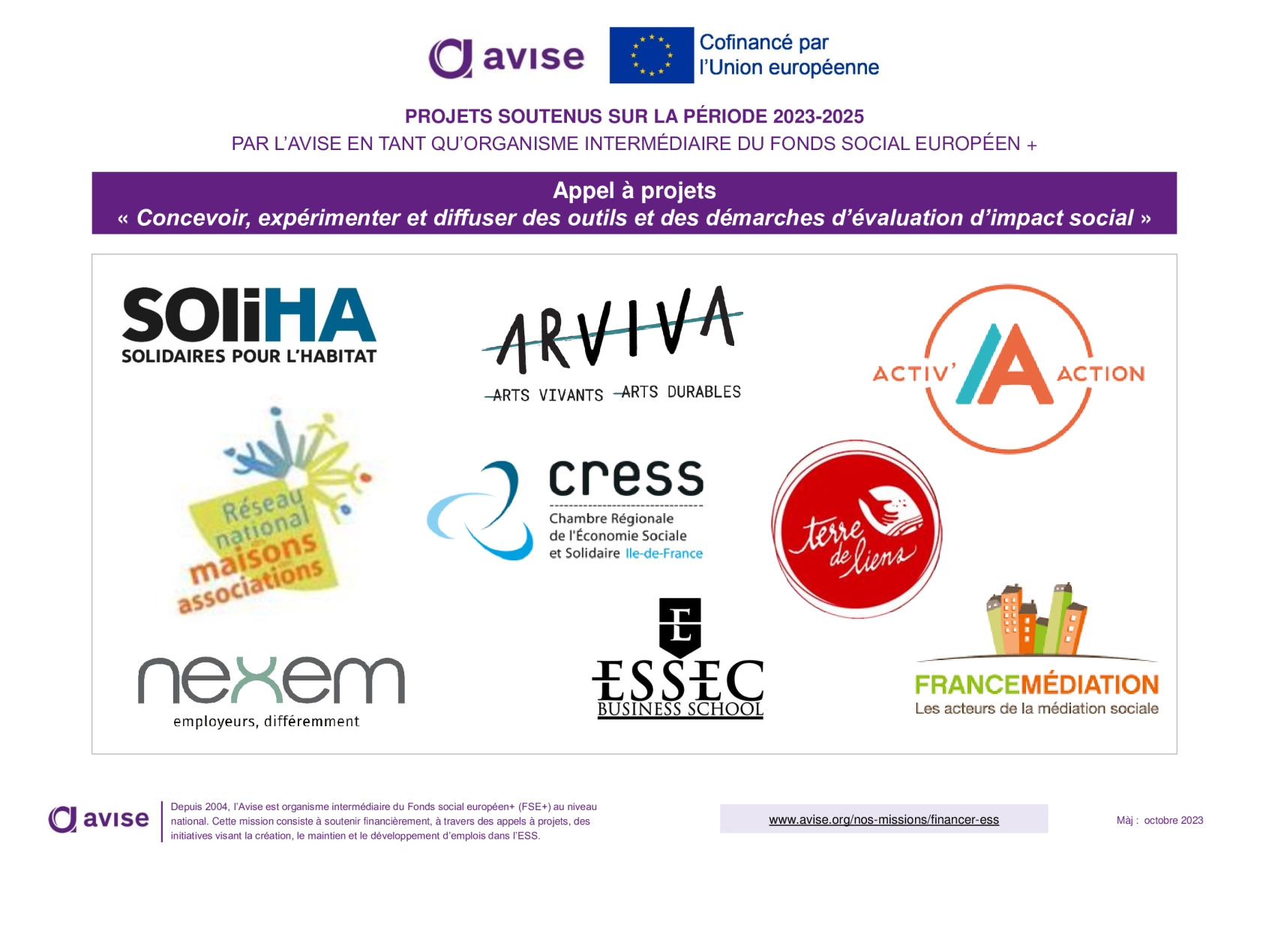 image du post 'Réunion de lancement du projet FSE + sur l'évaluation de l’impact social des MDA/PAVA'