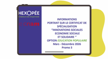 Certification Innovations sociales - Hexopée