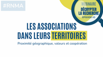 Décrypter la Recherche : Les associations dans leurs territoires : Proximité géographique, valeurs et coopération