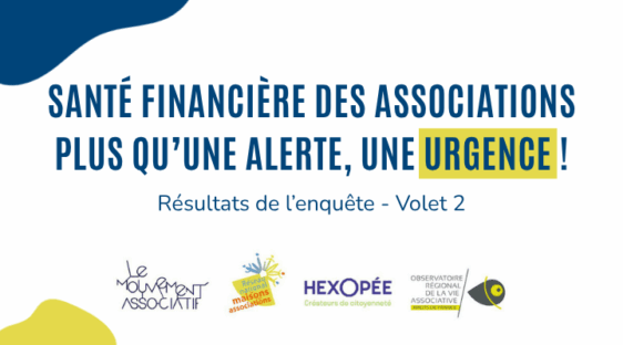 Enquête santé financière des associations - volet 2
