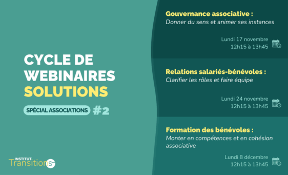 Webinaire Institut Transitions