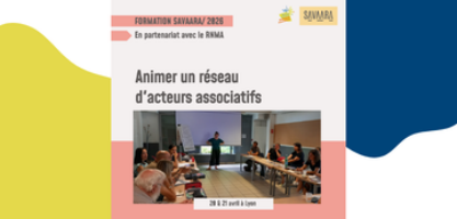 Formation SAVAARA - Animation de Réseau