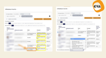 [Nouveauté] Un accès formateur.trice sur EVA !