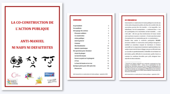 La recherche action ESCAPE : comprendre et pratiquer la co-construction La recherche action ESCAPE : comprendre et pratiquer la co-construction