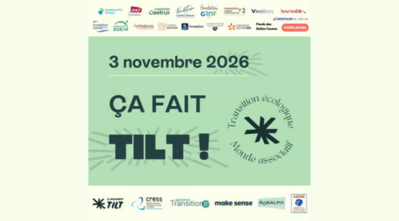 Ça fait TILT ! La journée dédiée à la transition écologique des associations