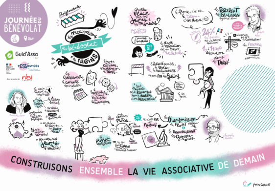 fresque journée du bénévolat