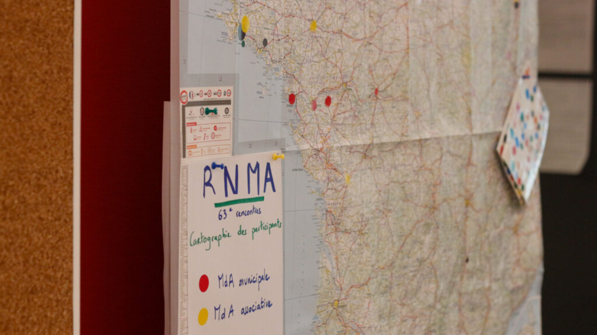63èmes Rencontres du RNMA : Associations et collectivités, quelles coopérations possibles ? - Interconnaissance D'où viennent les participants ?