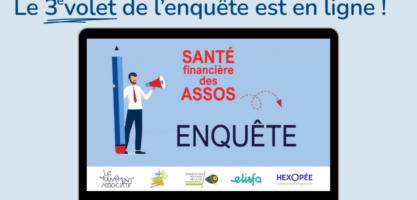 Enquête volet 3 : Santé financière des assos - 2026
