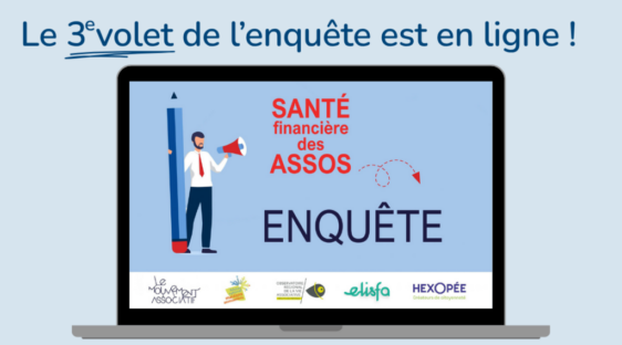 Enquête volet 3 : Santé financière des assos - 2026