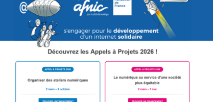 Appel à projets de la Fondation Afnic « Le numérique au service d'une société plus équitable »