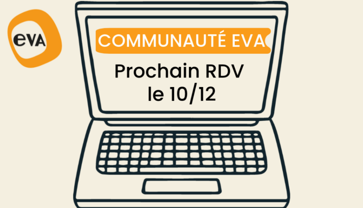 Communauté EVA : rendez-vous le 10 décembre !