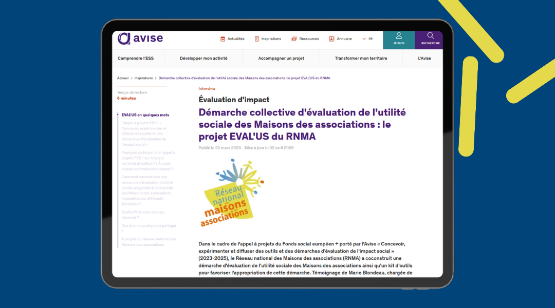 Mesure de l’utilité sociale des MDA : l’interview de Marie Blondeau pour Avise