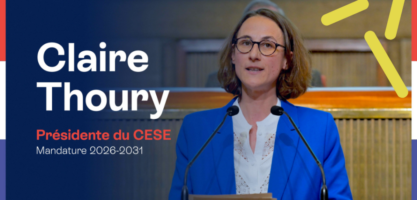 Claire Thoury, élue Présidente du CESE