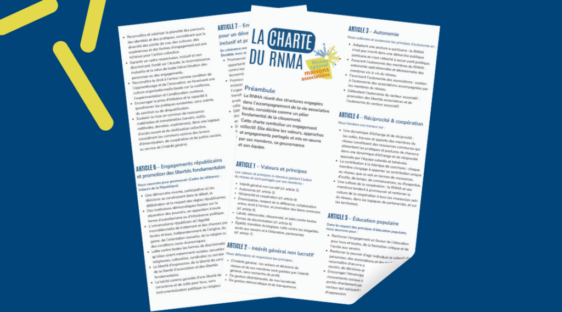 Le RNMA renforce sa Charte et réaffirme ses valeurs Le RNMA renforce sa Charte et réaffirme ses valeurs