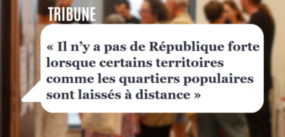 Le RNMA signe une tribune pour défendre les crédits de la Politique de la Ville