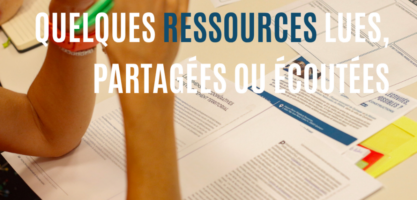 Un peu de lecture (et pas que...)