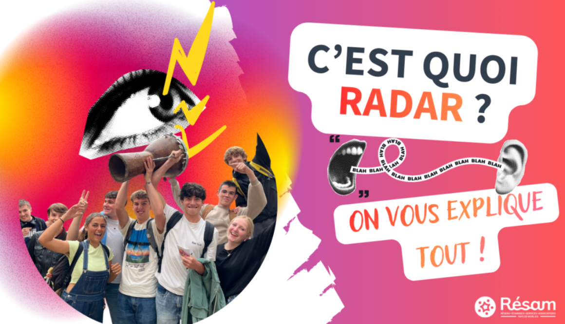 Découvrez RADAR, l'outil d'animation des territoires du Résam - Webinaire du 28 mai